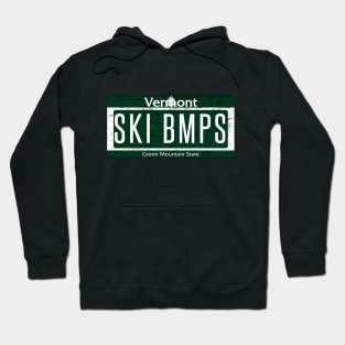 Skiing Moguls Ski Bumps Skiing Vermont Ski East Hoodie